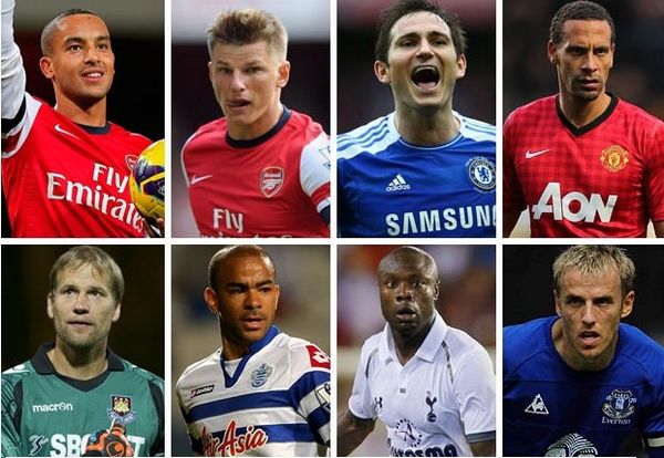 五大联赛各一队跻身欧冠积分榜前五（欧冠积分榜前五席位由五大联赛球队各占一席）